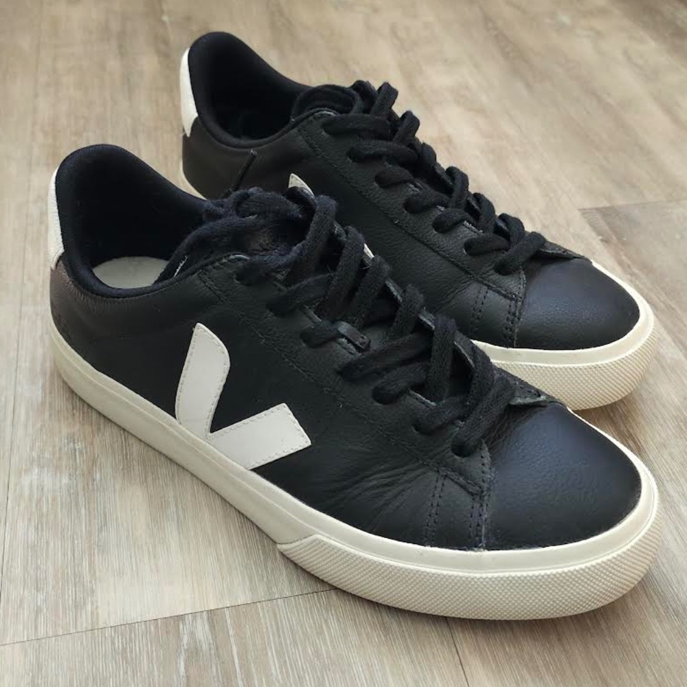 Veja Campo Chrome Free Black White EU 40 - Picture 1 of 4